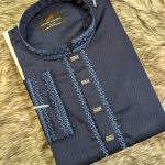 প্রিমিয়াম চায়না জাফরান স্টিচ পাঞ্জাবি (CODE: 202)