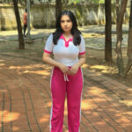 Women's Cargo Set ( White + Pink )