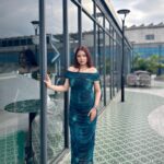 Celestial Emerald Dress – Premium Ribbed Cotton